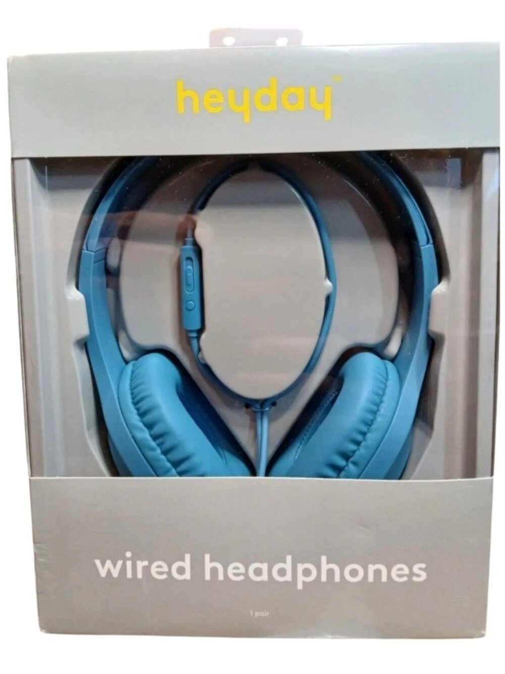 Heyday Wired Headphones Bluebird Wired Audio Accessory With In-Line Controls & A